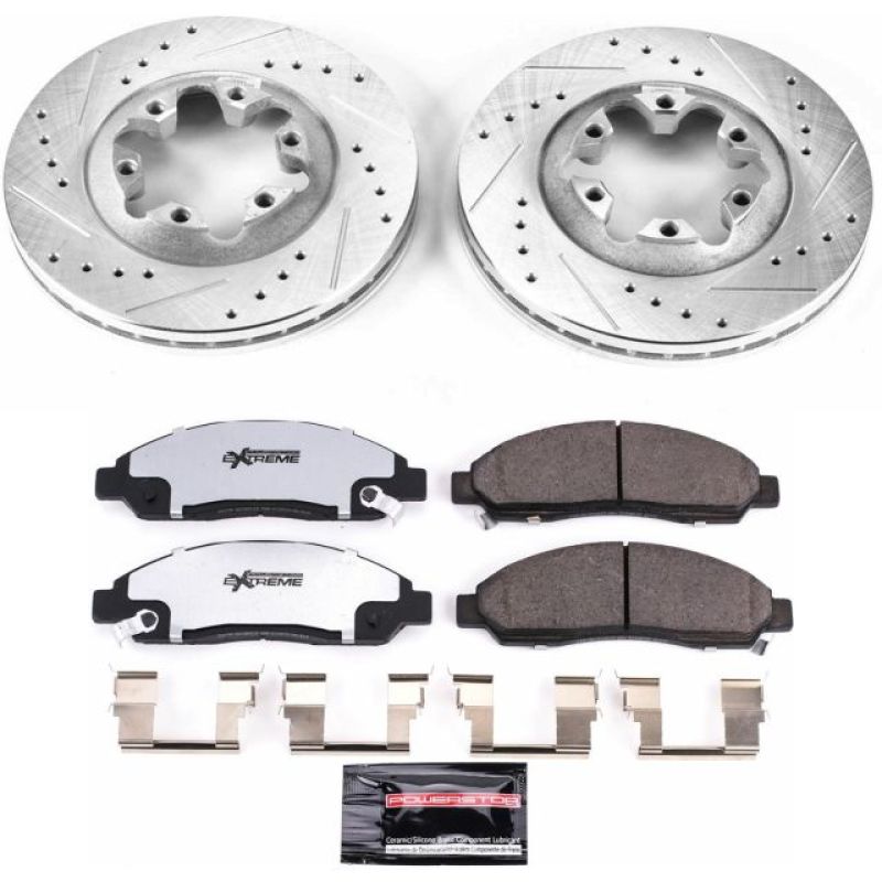 PowerStop Power Stop 04-08 Chevrolet Colorado Front Z36 Truck & Tow Brake Kit