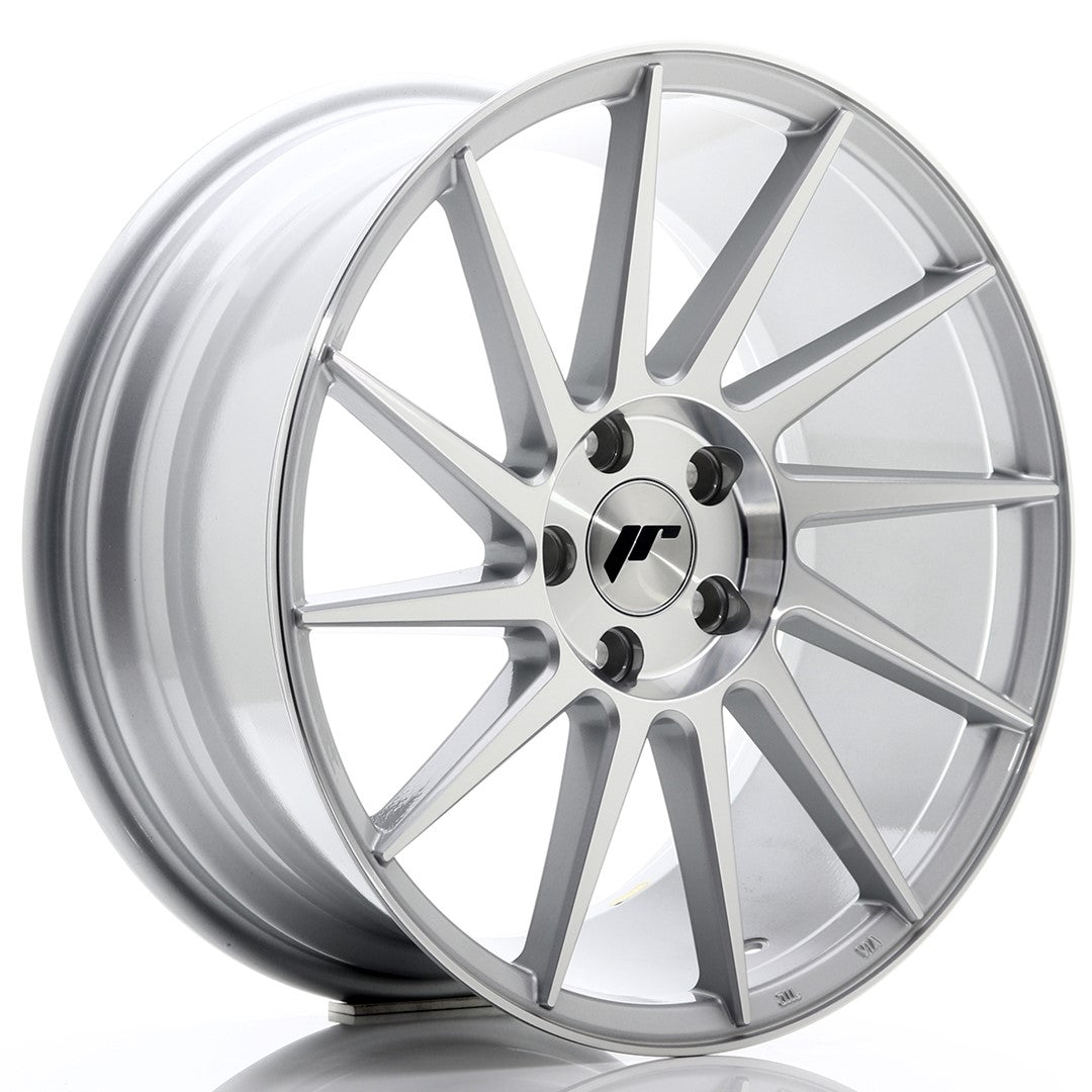 JR Wheels JR2218855L4066SM - JR22 18x8,5 ET40 5x112 Silver Machined Face