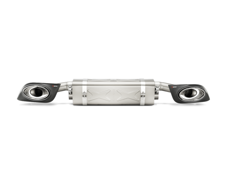 Akrapovic Akrapovic 14-15 Porsche 911 Turbo/Turbo S (991) Slip-On Line (Titanium) w/ Carbon Titanium Tips