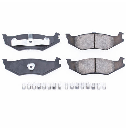 PowerStop Power Stop 93-94 Chrysler Concorde Rear Z17 Evolution Ceramic Brake Pads w/Hardware