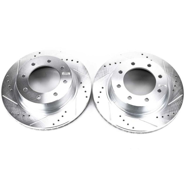 PowerStop Power Stop 12-21 Nissan NV3500 Front Drilled & Slotted Rotor - Pair