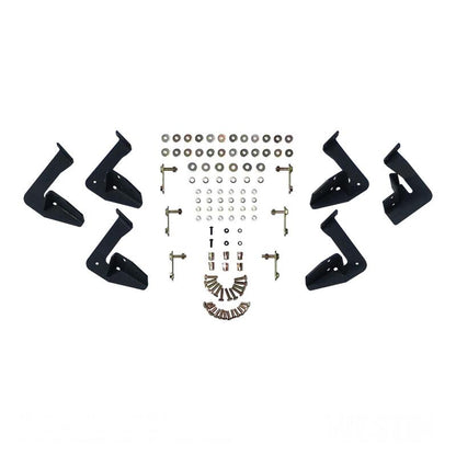 Westin 09-14 Ford F-150 Supercrew HDX Stainless Drop Nerf Step Bars - Tex. Blk