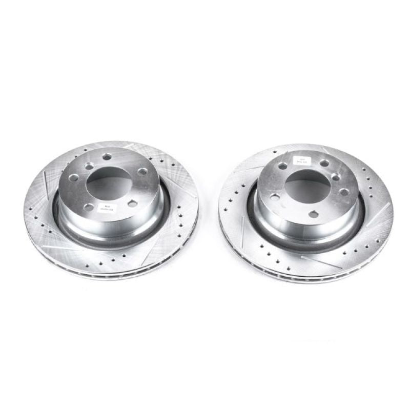 PowerStop Power Stop 03-08 BMW Z4 Rear Evolution Drilled & Slotted Rotors - Pair