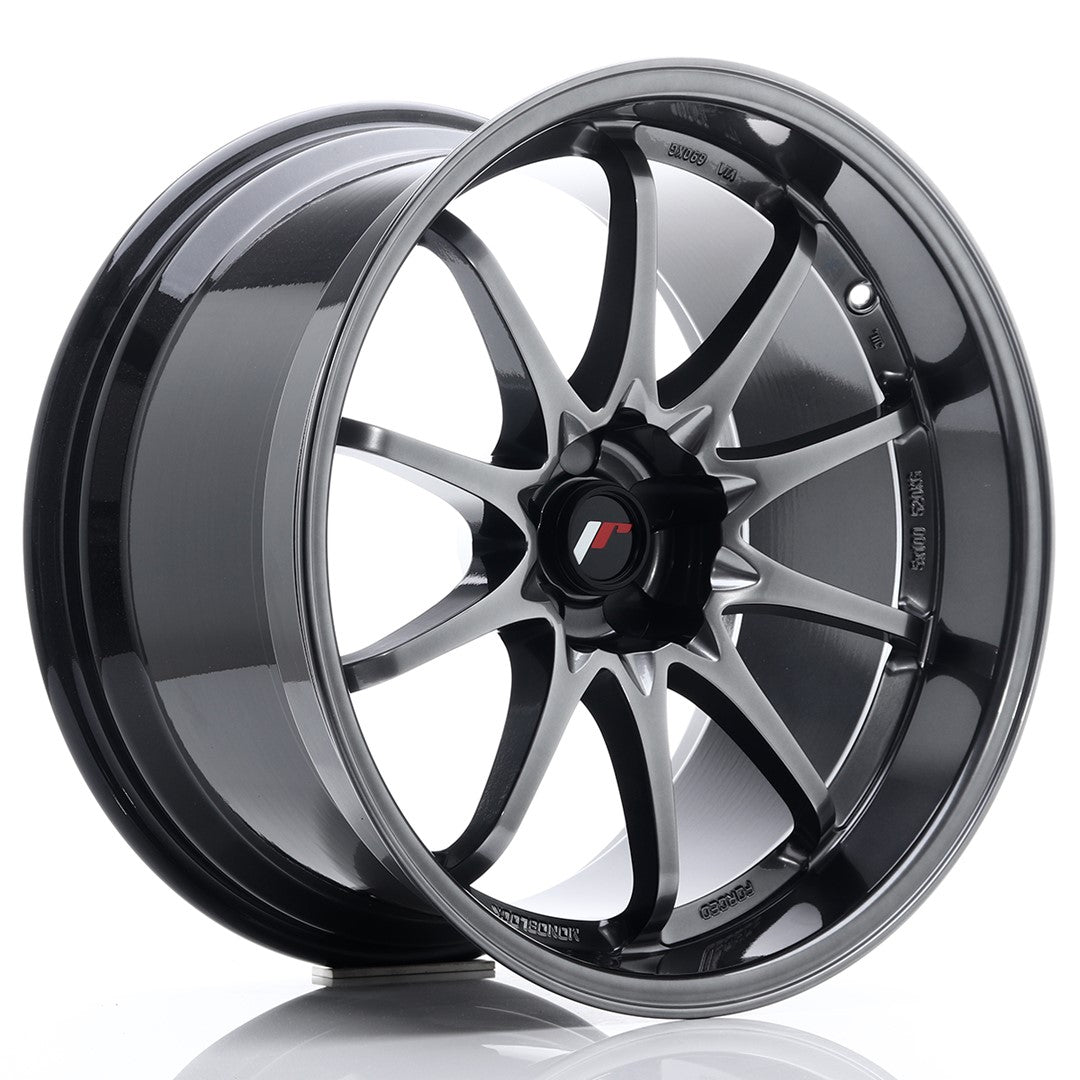 JR Wheels JR519055X1274HB - JR5 19x10.5 ET12 5H BLANK Hyper Black