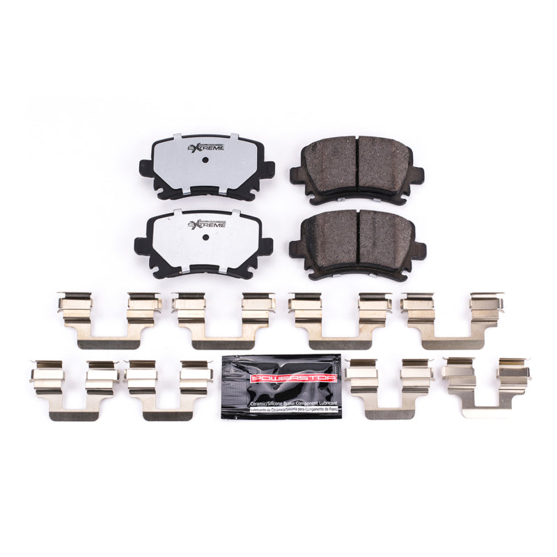 PowerStop Power Stop 06-09 Audi A3 Rear Z26 Extreme Street Brake Pads w/Hardware