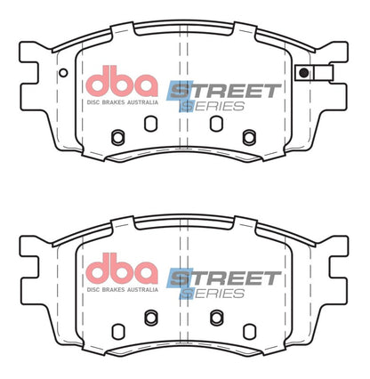 DBA 06-07 Hyundai Accent Street Series Front Brake Pads
