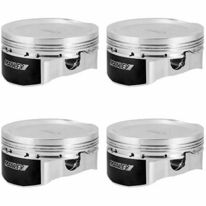 Manley Performance Manley Mitsubishi 4G63/4G63T (6 Bolt) 86mm Bore 9.0:1 CR -8cc Dish Extreme Duty Pistons w/ Rings