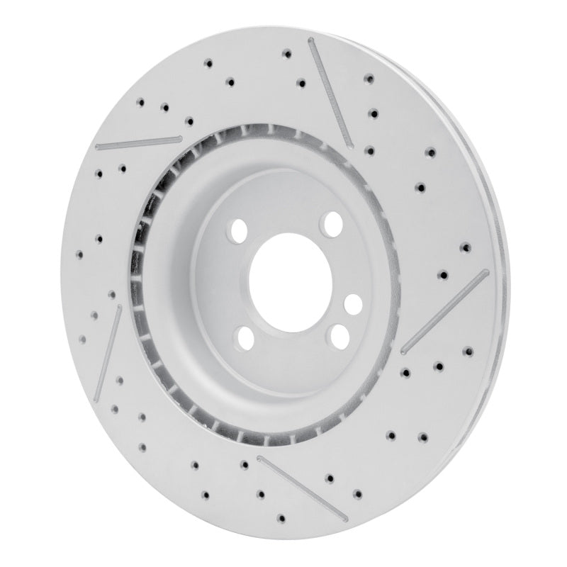 DFC 09-14 Mini Cooper Clubman Front Drilled GeoSPEC Coated Rotor and Slotted