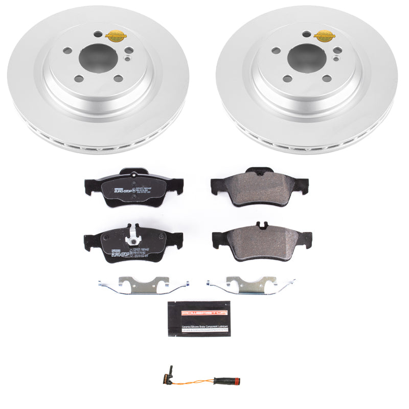 PowerStop Power Stop 09-14 Mercedes-Benz CL550 Rear Euro-Stop Brake Kit