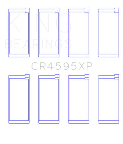 King Engine Bearings King Alfa Romeo Alfa/Alfetta/Giulia/Spider/Sport/Sprint (Size STD) Performance Rod Bearing Set