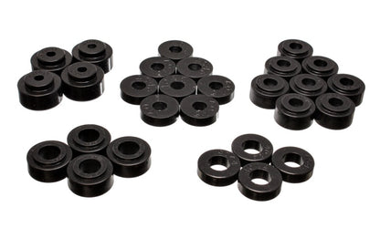 Energy Suspension GM Body Mount Set - Black
