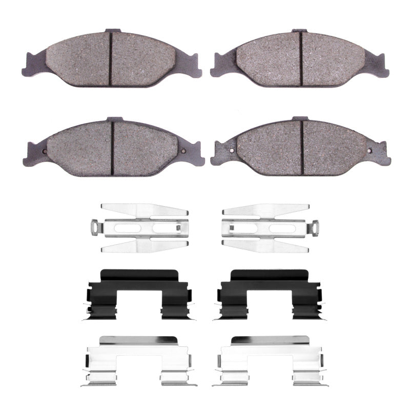 R1 Concepts R1 1999-2004 Ford Mustang Front R1 Performance Sport Pads & Hardware Kit