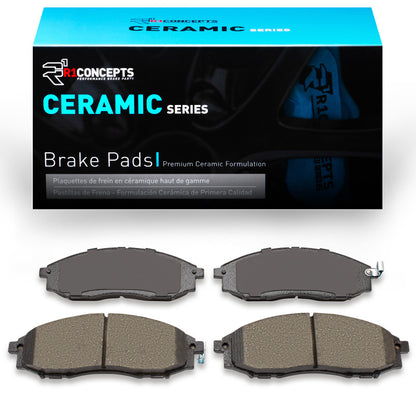 R1 Concepts R1 00-24 Nissan XTerra Front Ceramic Brake Pads