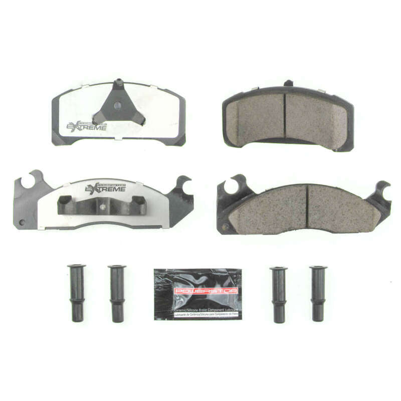 PowerStop Power Stop 1983 Ford Fairmont Front Z26 Extreme Street Brake Pads w/Hardware