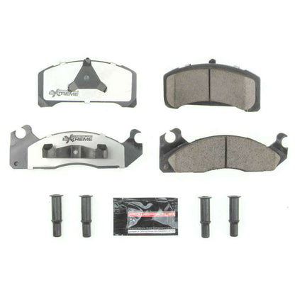 PowerStop Power Stop 1983 Ford Fairmont Front Z26 Extreme Street Brake Pads w/Hardware