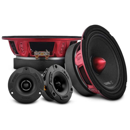 DS18 Pro-X Package w/ Pair of PRO-X6.4BM and a Pair of PRO-TW1X/BK