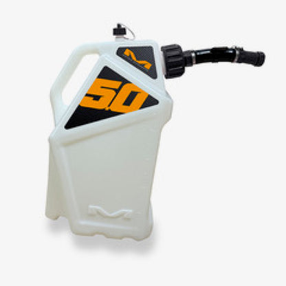 Matrix Concepts M5 0.5 Gallon Utility Can White-Orange