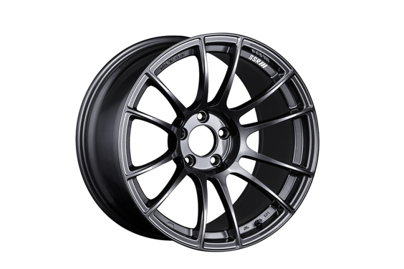SSR GTX04 19x9.5 5x120 38mm Offset Dark Gunmetal Wheel