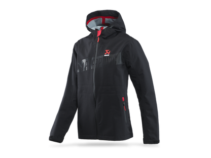 Akrapovic Akrapovic Womens Corpo Rain Jacket Black - 2XL
