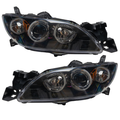 ORACLE Lighting Oracle 04-09 Mazda 3 SMD HL - 4DR - Halogen Style - ColorSHIFT w/ Simple Controller