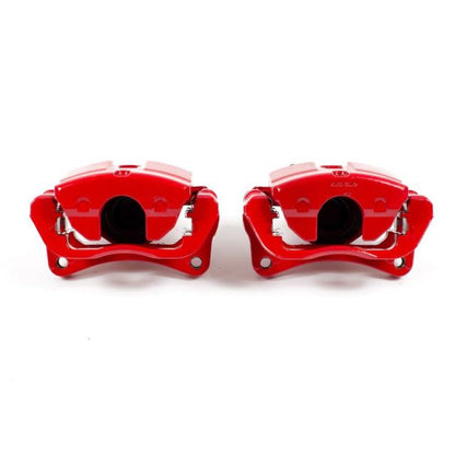 PowerStop Power Stop 15-17 Chrysler 200 Front Red Calipers w/Brackets - Pair