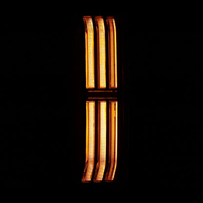 AlphaRex 24-25 Toyota Tacoma NOVA-Series LED Prismatic Tail Lights - Black
