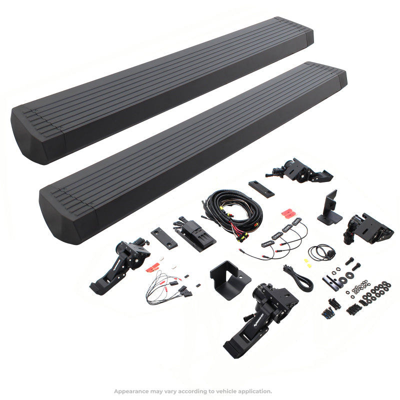 Go Rhino RealTruck 07-17 Jeep Wrangler 2dr VoltStep Electric Running Board Kit (Cut Req.) - Tex. Blk