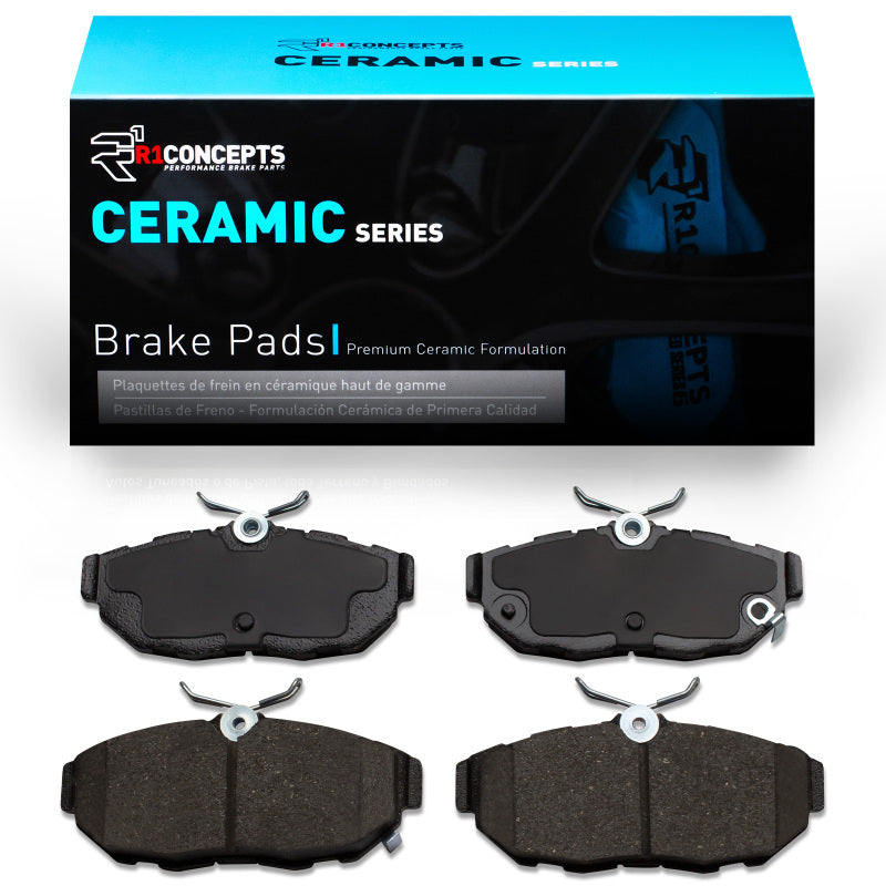 R1 Concepts R1 05-14 Ford Mustang Rear R1 Ceramic Brake Pads