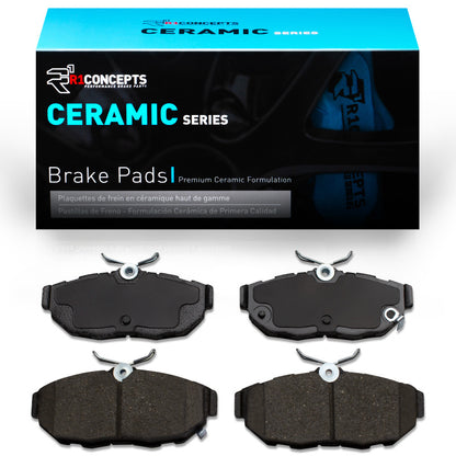 R1 Concepts R1 05-14 Ford Mustang Rear R1 Ceramic Brake Pads