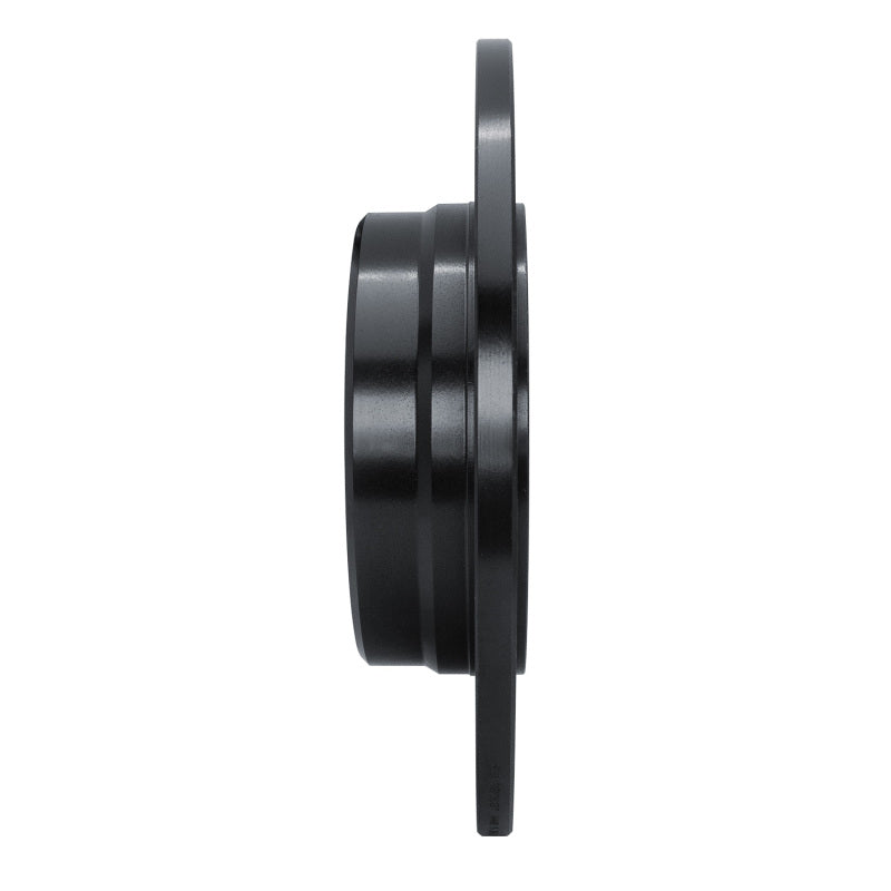 R1 Concepts R1 91-99 Mercedes-Benz 300SE Rear Left Drilled & Slotted Black Brake Rotor