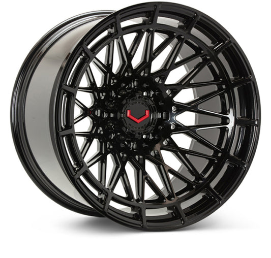 Vossen LCX-03 22x10 - 8x170 - ET18 - Super Deep - 125.1 - Gloss Black Wheel