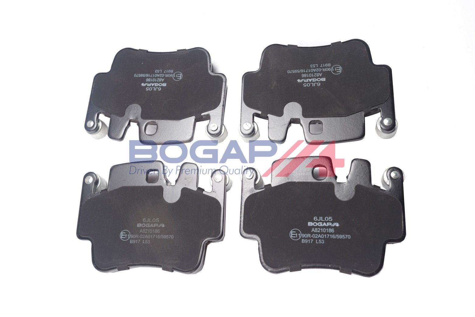 BOGAP A8210186 Brake Pad Set, Disc Brake