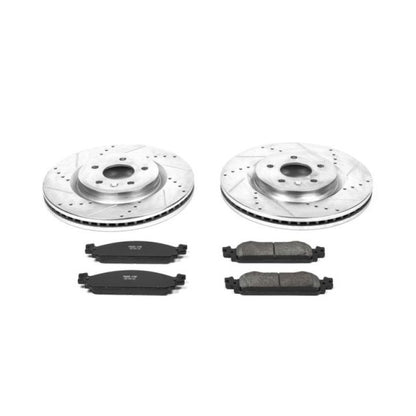 PowerStop Power Stop 09-11 Ford Flex Front Z23 Evolution Sport Brake Kit