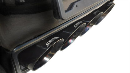 CORSA Performance Corsa 17-19 Chevy Corvette Z06 2.75in Axle Back Exhaust Black Dual Rear Exit Quad 4.5in Tip (Sport)