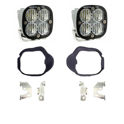 Baja Designs 14-18 Mercedes Sprinter Van Squadron Pro Fog Pocket Light Kit - Clear