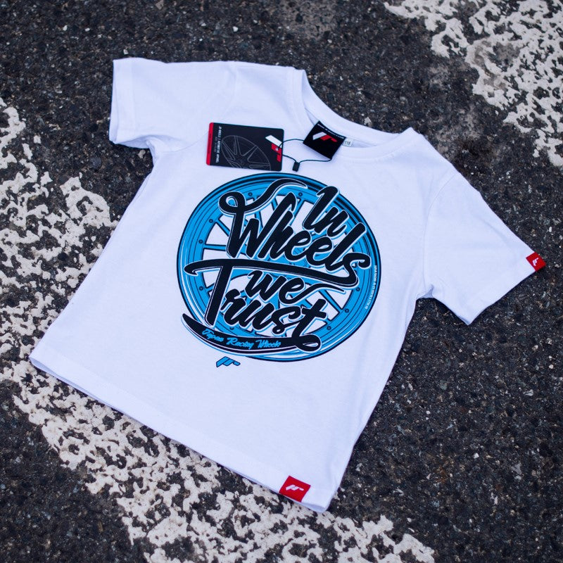 JR Wheels TSHIRT-JTRUSTW-116 JR Junior T-Shirt Trust White Size 116