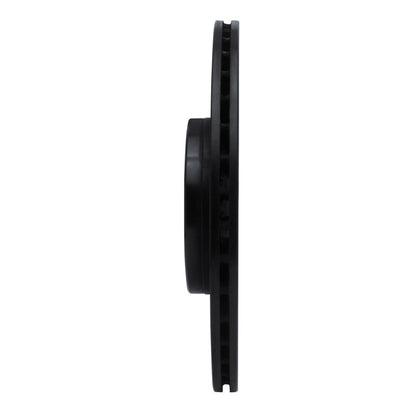 R1 Concepts R1 16-26 Volvo V90 Rear Left Drilled & Slotted Black Brake Rotor