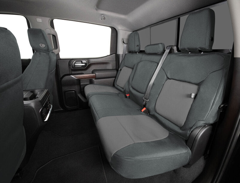 Covercraft 21-24 Ford Bronco Endura PrecisionFit Custom Second Row Seat Covers - Charcoal/Silver