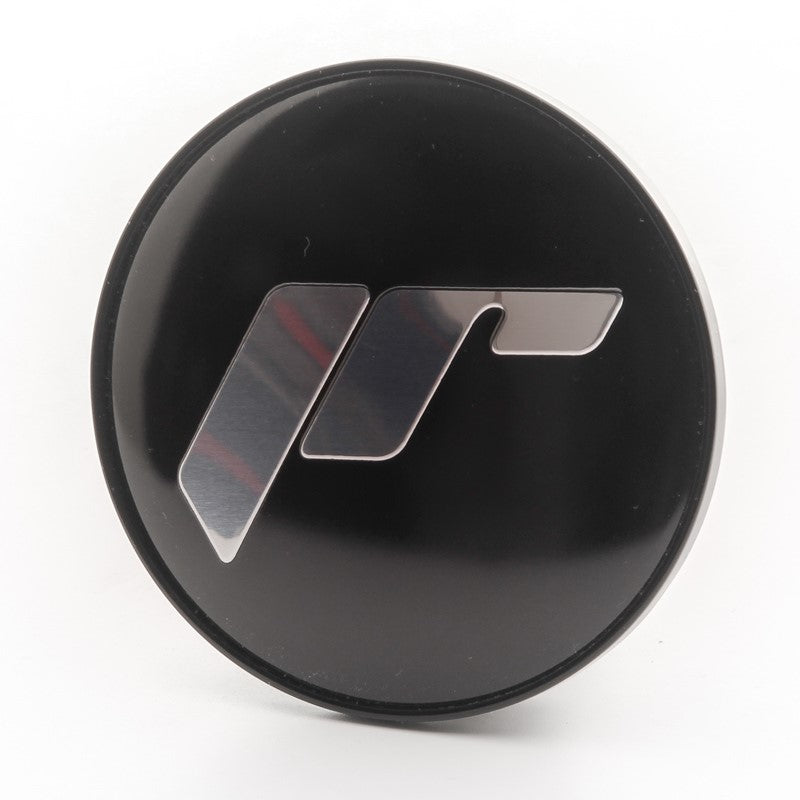 JR Wheels STICKER-013BS Sticker for Center Cap 013 - Black + Silver Letters