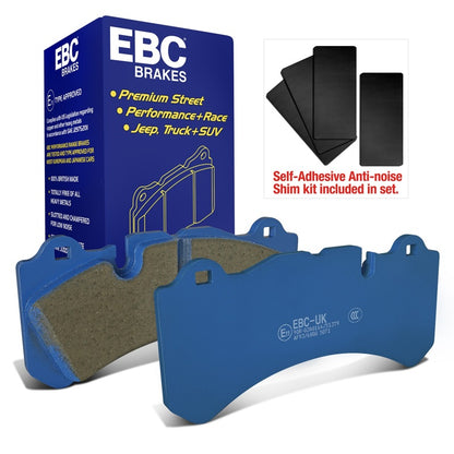 EBC 2019+ Volvo S60 Polestar 2.0T & Electric Bluestuff Front Brake Pads