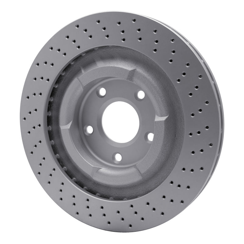 DFC 06-13 Chevrolet Corvette Front Drilled GeoSPEC Coated Rotor