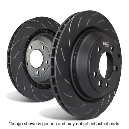 EBC Racing 2019+ Volkswagen Jetta GLI (Mk7) SG Series One Piece Rear Rotors