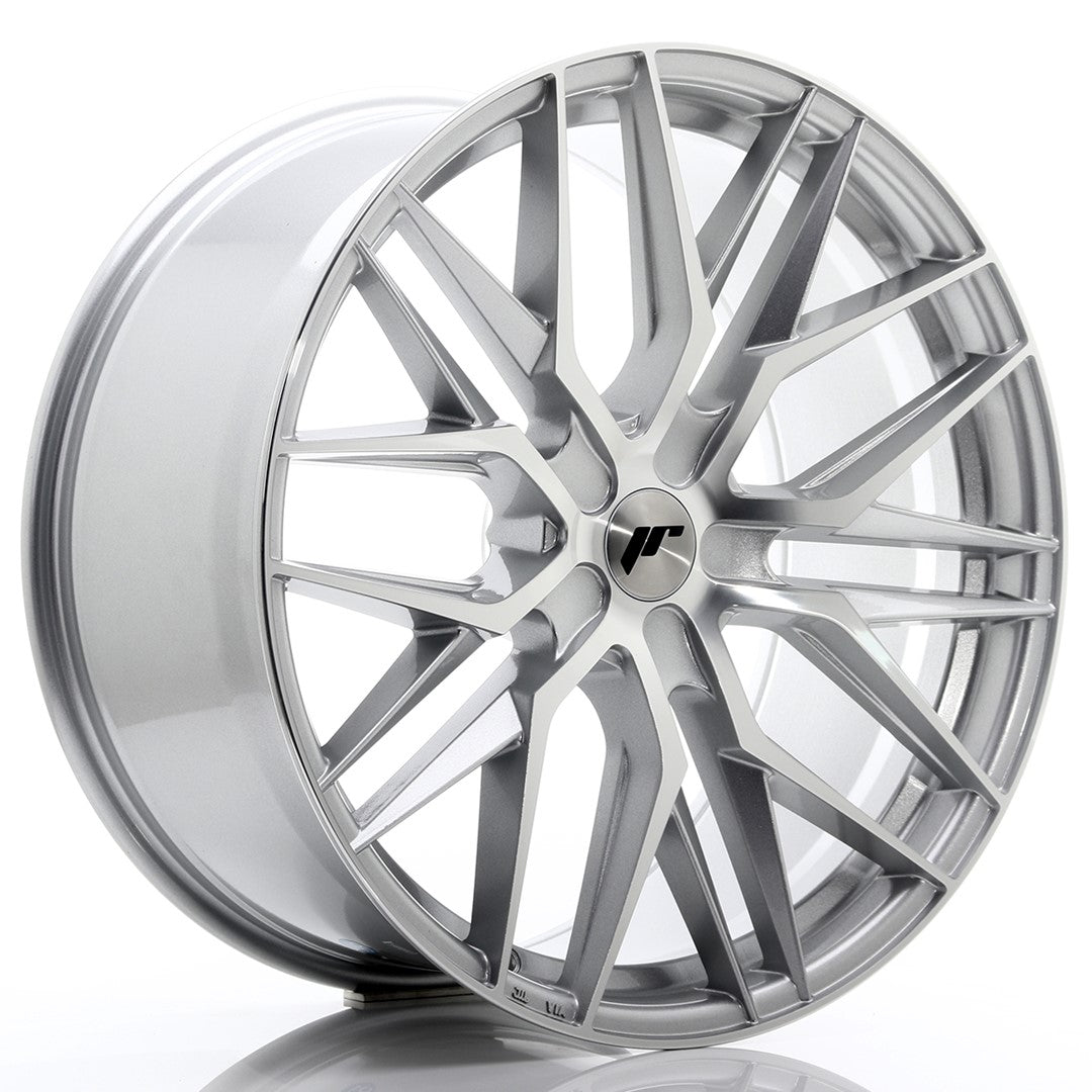 JR Wheels JR2822055X1574SM - JR28 22x10,5 ET15-50 5H BLANK Silver Machined Face