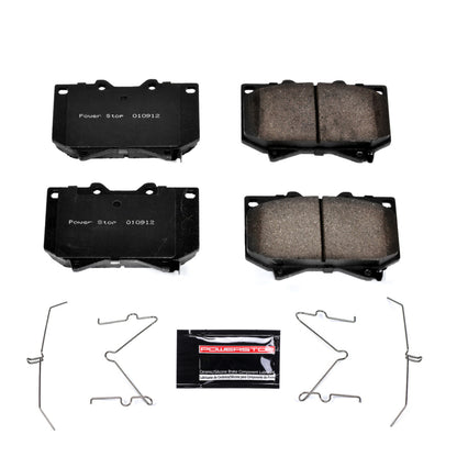 PowerStop Power Stop 01-03 Toyota Sequoia Front Z23 Evolution Sport Brake Pads w/Hardware