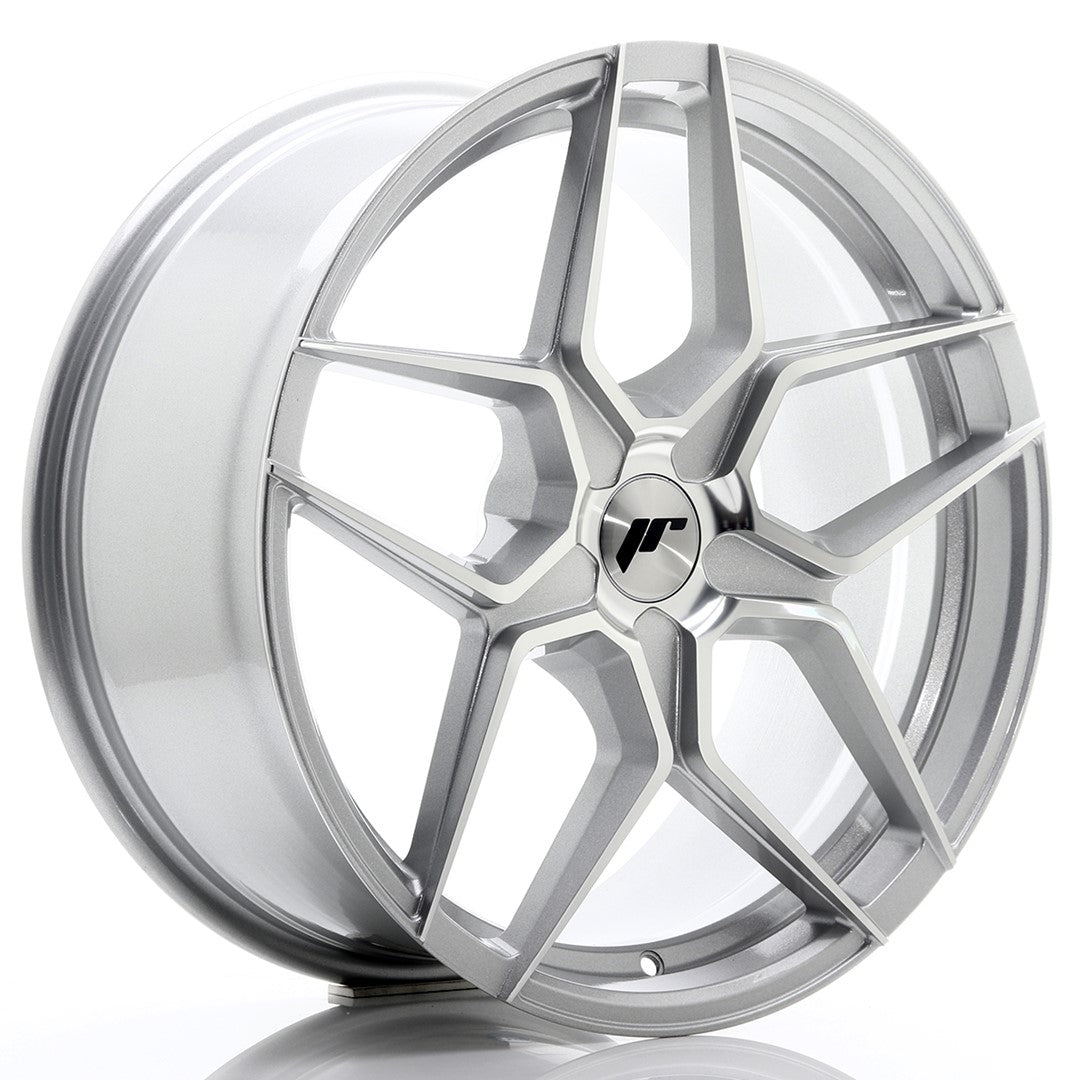 JR Wheels JR3419855L4074SM - JR34 19x8,5 ET40 5x112 Silver Machined