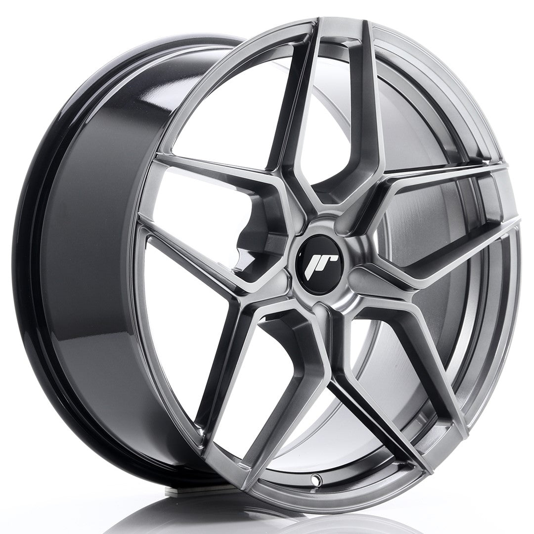 JR Wheels JR3420905X2074HB - JR34 20x9 ET20-40 5H BLANK Hyper Black