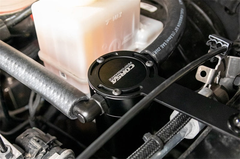 CORSA Performance Corsa 2018-2025 Jeep Wrangler JL & JLU / Gladiator JT (3.6L) Oil Catch Can