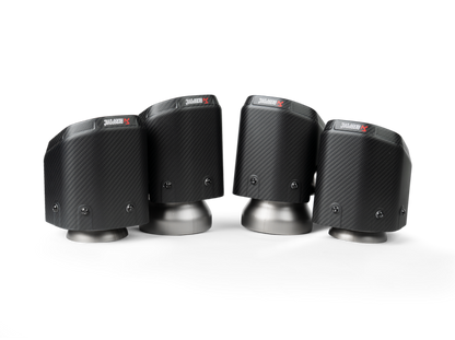 Akrapovic Akrapovic 2024+ BMW M5 (G90,G99) Hexagonal Carbon Fiber Tail Pipe Set
