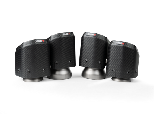 Akrapovic Akrapovic 2024+ BMW M5 (G90,G99) Hexagonal Carbon Fiber Tail Pipe Set