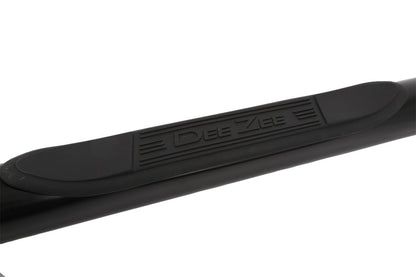 Dee Zee 14-19 Chevrolet Silverado Tubes - 3In Round Black Steel CrewCab
